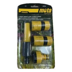Juego de lanza de riego c/conector de 1/2