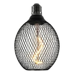 Lampara LEDs 4,0W BLC MESH BLACK GLOBO