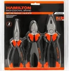 Set de Pinzas y Alicate 3pcs