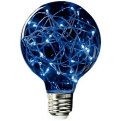 Lampara LEDs 1,5W AZU Globo 95 GLITTER
