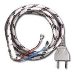 Cable armado plancha 2x 1,8M 1090 b-goma