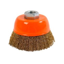 Cepillo circ 100mmD copa rizado