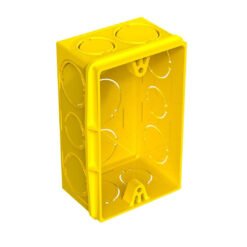 Caja dom rectg emb PVC 100x50mm