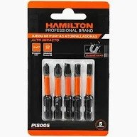 Punta atorn SET 5pz 1/4" ALTO IMPACTO