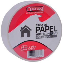 Cinta papel 36mmA x 50M encrespado BLA