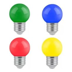 Lampara LED 1W VER E27 Gota