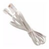Cable armado TE linea 1M+1M RJ11 4p 4M BLA
