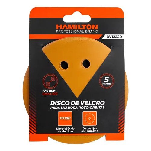 Disco lijar 115mmD VELCRO GRANO 320 x5u