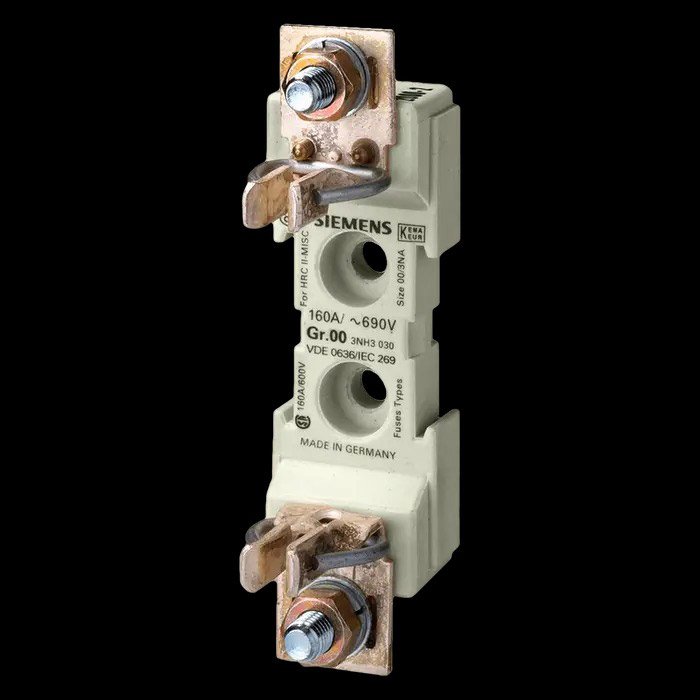 Base NH T00 1x 160A vertical