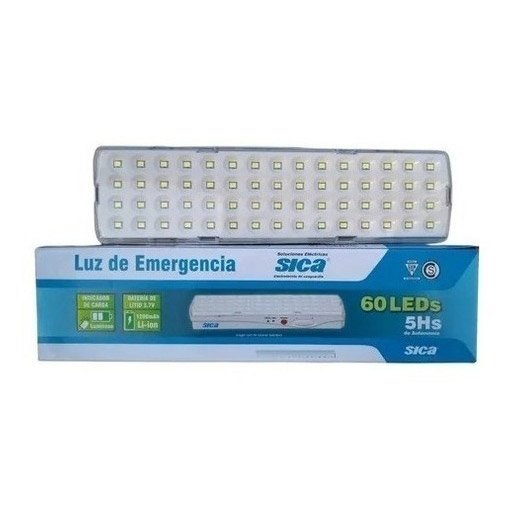 Luz emerg autonoma 60LEDs 5H