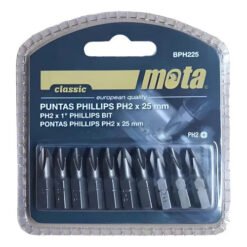 Puntas PH 2 x 25mm 1/4" Acero