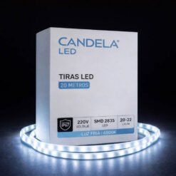 LEDs cinta BLF 20M 220V c/accesorios