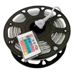 LEDs cinta RGB 20M 220V c/accesorios