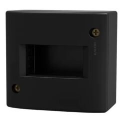 Caja portamod ext 1mod IP40 BLACK Sigma