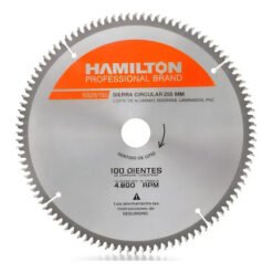 Disco corte D255 100 Dientes p/alum