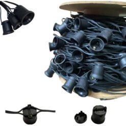 Guirnalda armada bobina 100mts 100 port