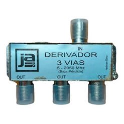 Repartidor TV exter 3x 75ohms 1,0GHz p-CATV