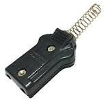 Ficha plancha-calefon hembra c-resorte ChAc