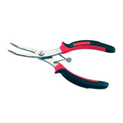 Pinza de punta 100mmL curva larga