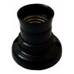 Portalamp E27 aplique recto Bak NEG