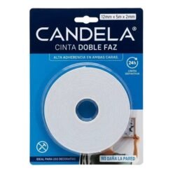 Cinta adhes doble faz 12mmx 5M