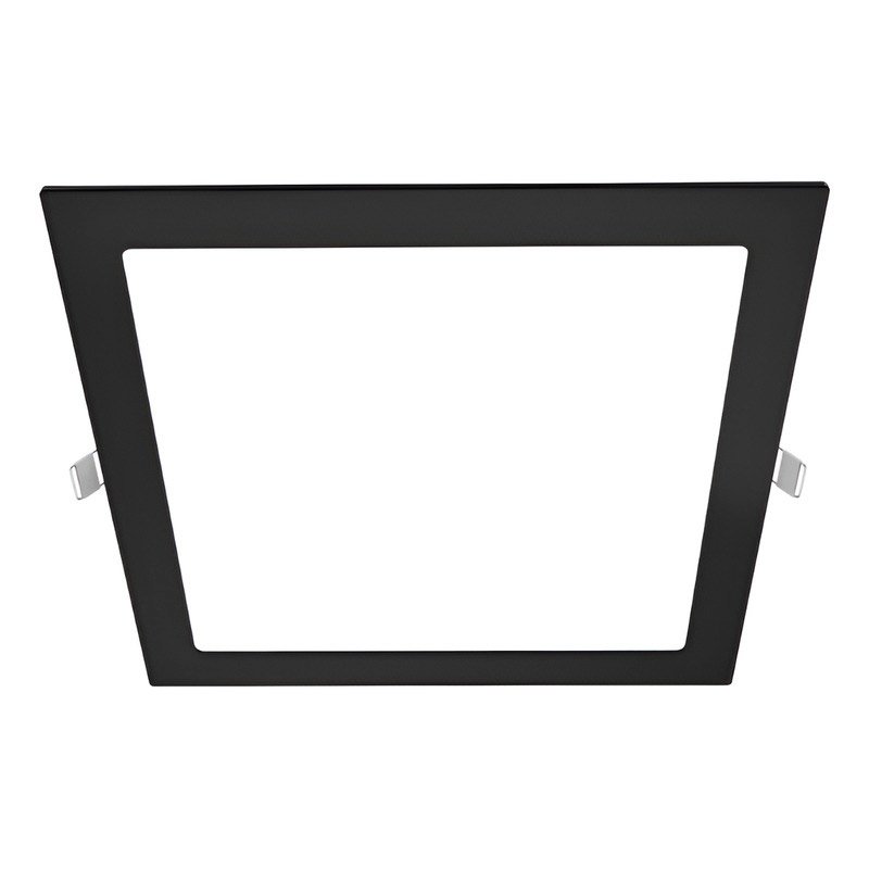 Artef LED Embutir 24W BLC Cuadrado BLACK