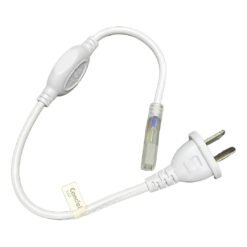 Enchufe conexion p/tira LED - sin Driver 220V