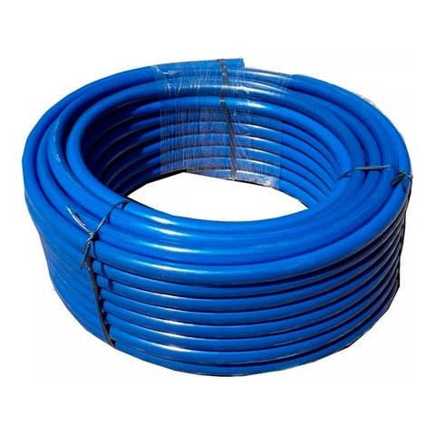 Caño luz PVC liso flex 7/8" AZU pesado K6