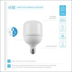 LEDs Alta Potencia Tipo T 20w E27 c/FOTO BLF