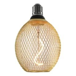 Lampara LEDs 4,0W BLC MESH AMBER GLOBO
