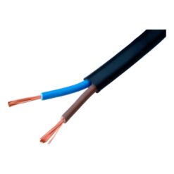 Cable taller 2x 0,75 mm2 VAINA CHATA NEG