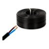 Cable taller 2x 1,0 mm2 VAINA CHATA NEG