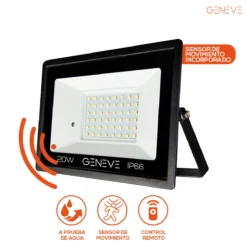Artef proy LEDs 20W BLF SENSOR MOV IP65