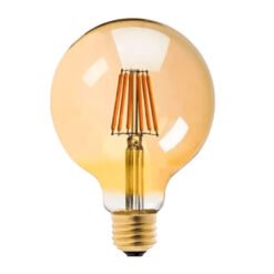 Lampara LEDs 8,0W BLC Globo Dorada d 95 DIM