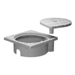 Camara inspec jabalina 150x150mm PVC