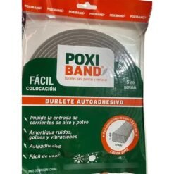Burlete adhes Normal 10,0x5mm GRI x 5M