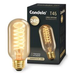 Lampara incandesc 24W Vintage Espiral T45