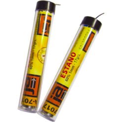 Estaño alambre c-resina 1,0mmD 60%+40% tubo