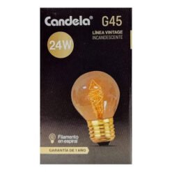 Lampara incandesc 24W Vintage espiral G45
