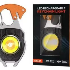 Linterna LED MULTIFUNCION 6 modos USB