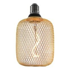 Lampara LEDs 4,0W BLC MESH AMBER CUBO