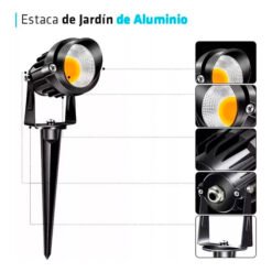 Estaca de aluminio FRIA 7W